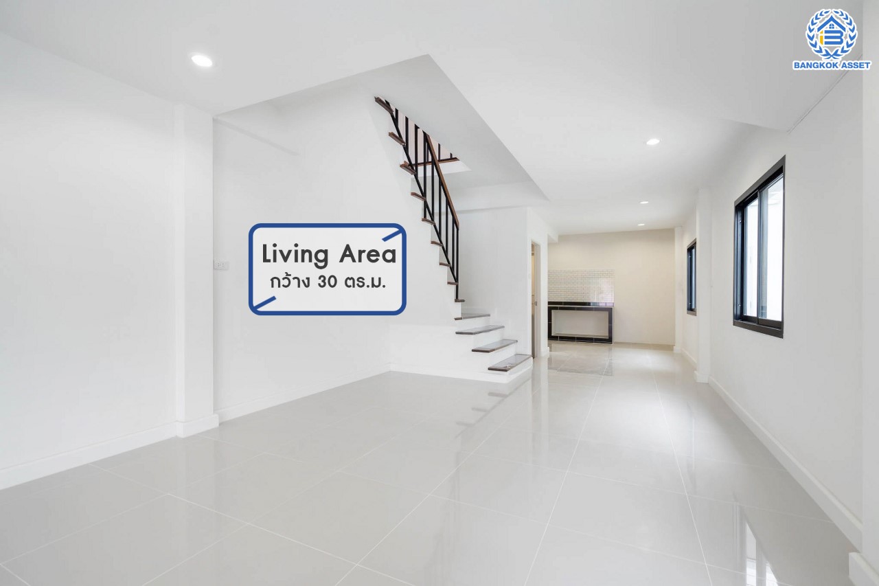 บ้านมือสองตกแต่งใหม่ ม.พระปิ่น2 ติดถนนบรมราชชนนี ทาวน์เฮ้าส์หลังใหญ่ เนื้อที่ 30 ตร.ว. ฟังก์ชัน 2 ห้องนอน 2 ห้องน้ำ จอดรถได้ 1 คัน บนทำเลศักยภาพ เชื่อมต่อหลายเส้นทาง ใกล้เซ็นทรัลปิ่นเกล้า ม.มหิดล , ทางด่วน "กาญจนาภิเษก"